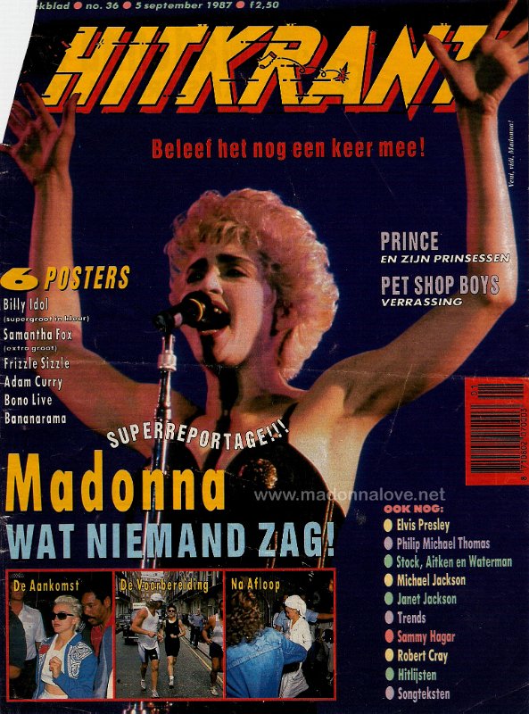 Hitkrant September 1987 - Holland (2)