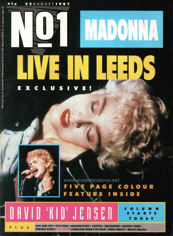 NO1 August 1987 - UK