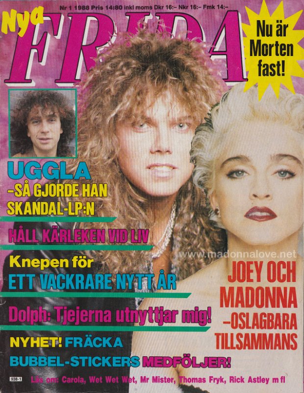 Frida January 1988 - Sweden