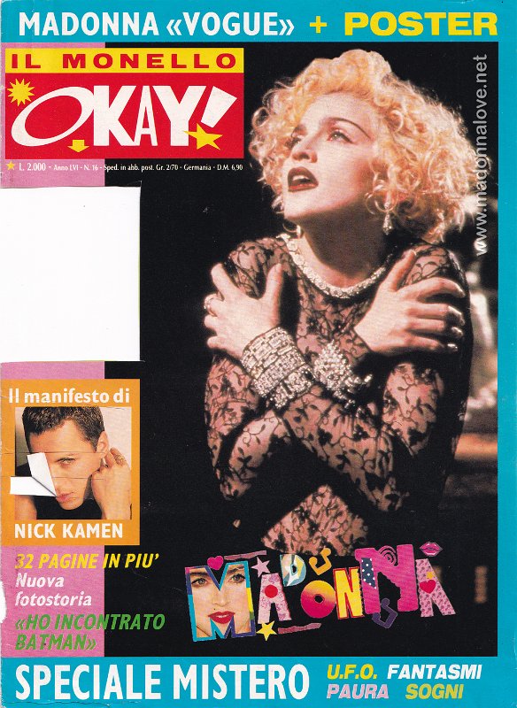 Il monello OKAY #16 1990 - Italy