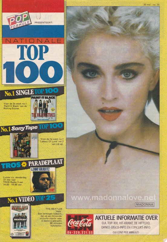 Nationale top 100 May 1990 - Holland