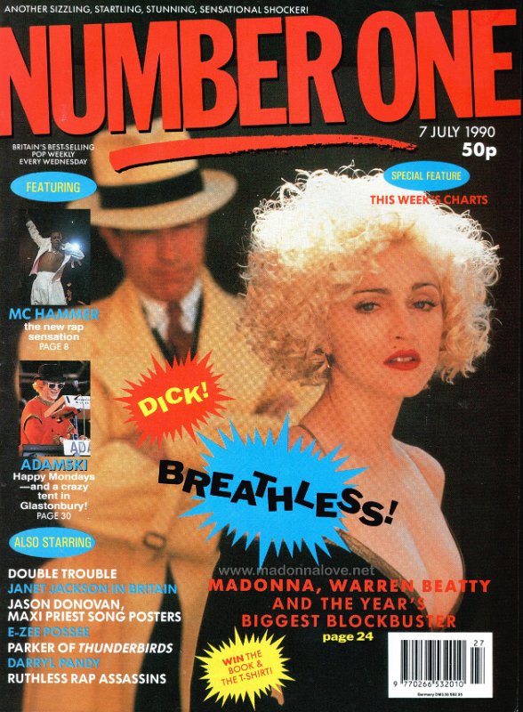 Number One July 1990 - UK