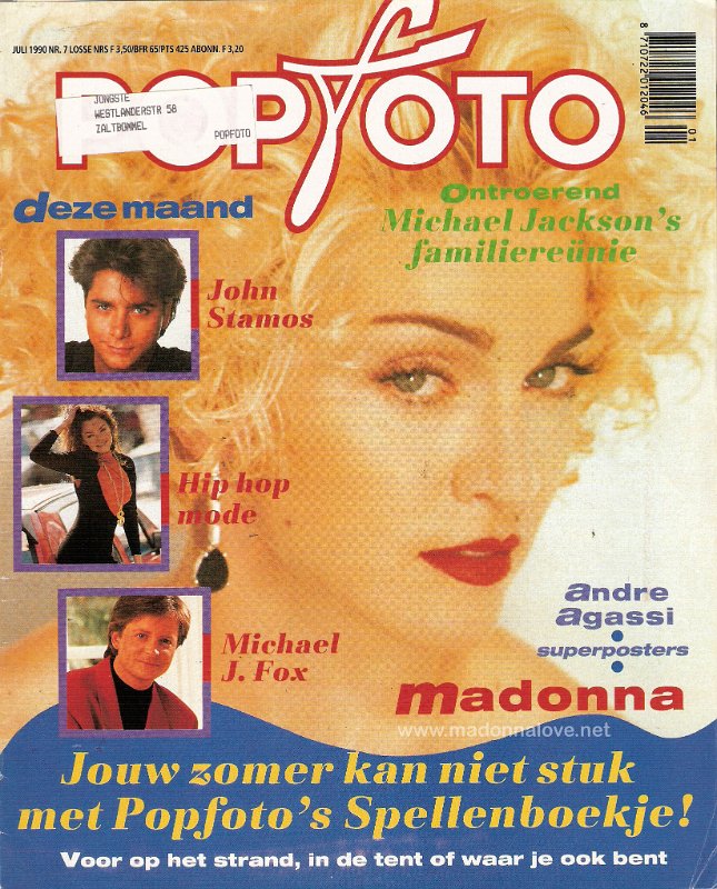 Popfoto July 1990 - Holland
