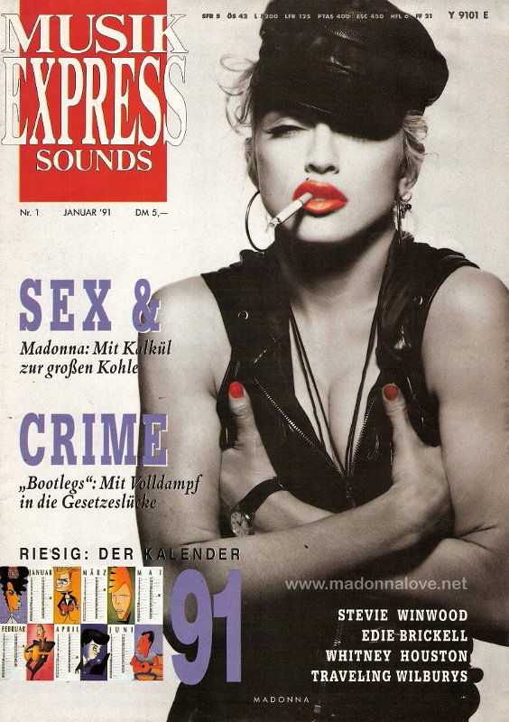 Musik Express January 1991 - Germany