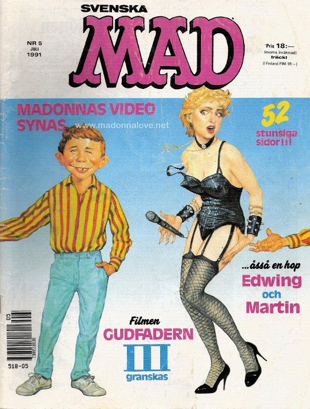 Svenska Mad July 1991 - Sweden
