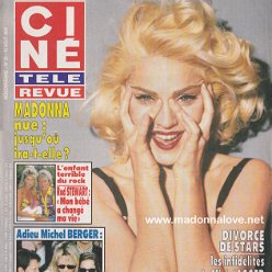 Cine Tele Revue August 1992 - France