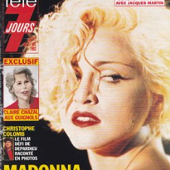 Tele 7 Jours October 1992 - France