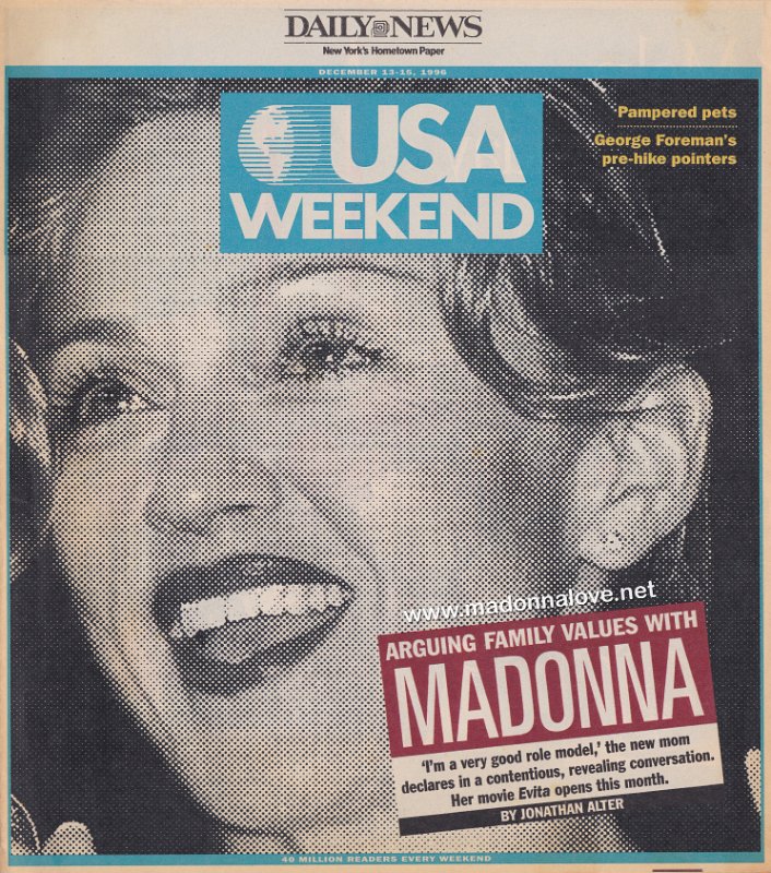 USA weekend December 1996 - USA