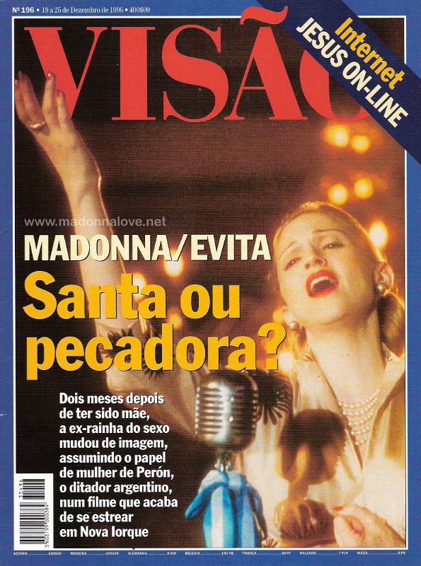 Visao December 1996 - Portugal