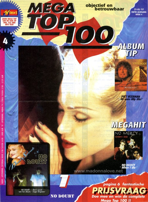 Megatop100 January 1997 - Holland