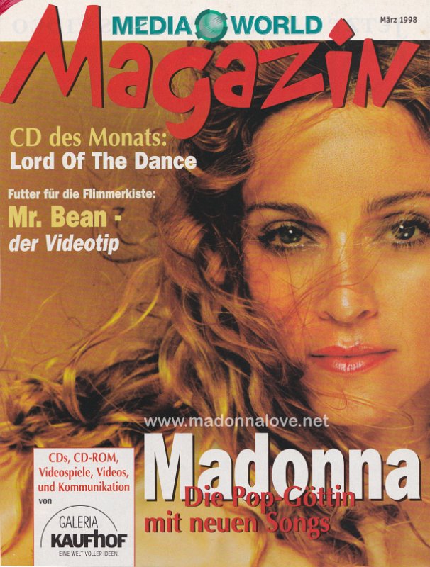 Media world magazine March 1998 - Germany