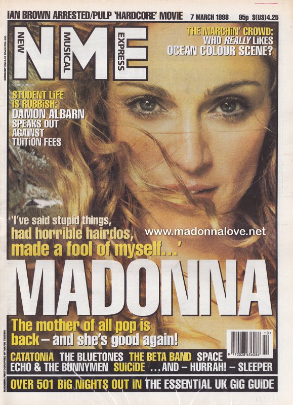 NME March 1998 - UK