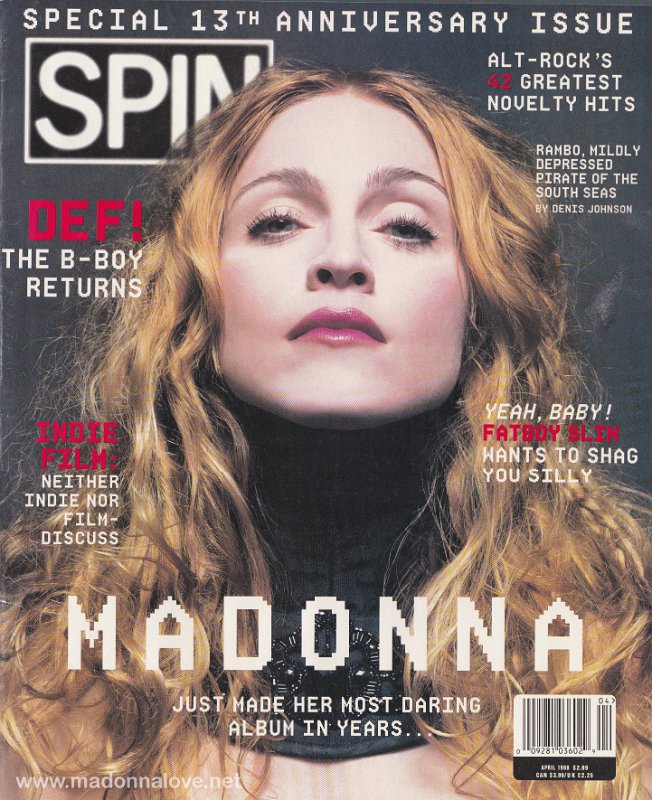 SPIN April 1998 - USA