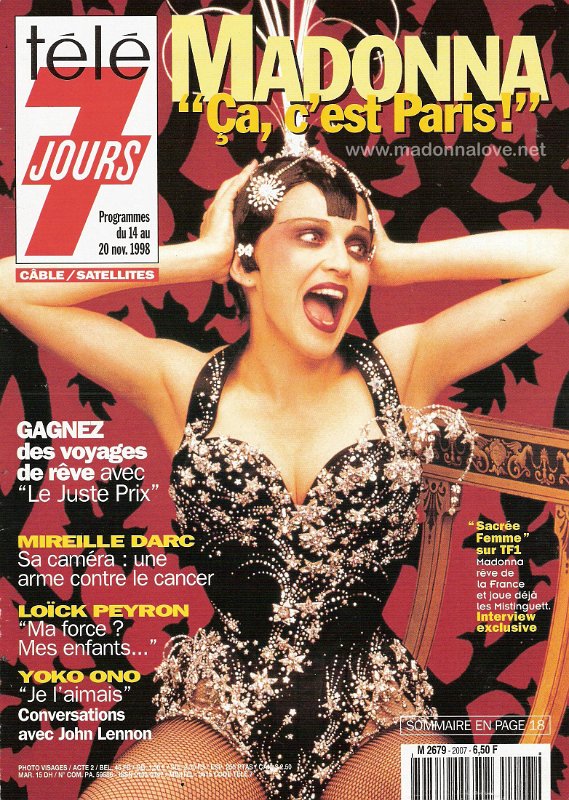 Tele jours November 1998 - France