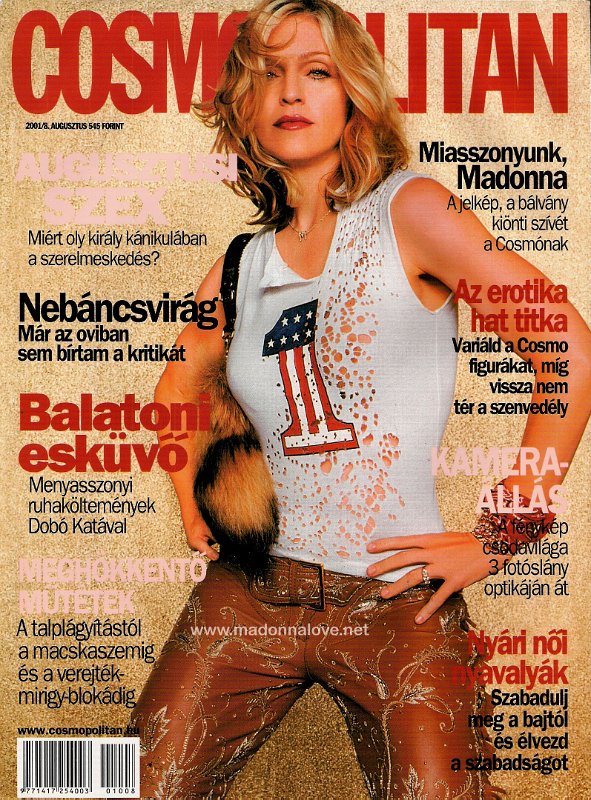 Cosmopolitan August 2001 - Hungary