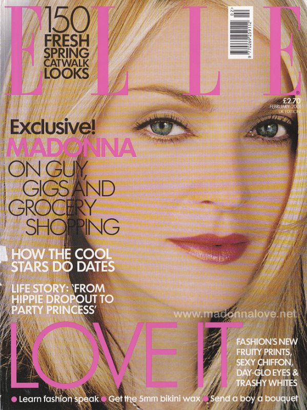 Elle February 2001 - UK