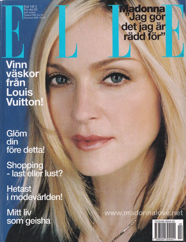 Elle February 2001- Sweden