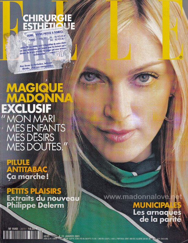 Elle January 2001 - France