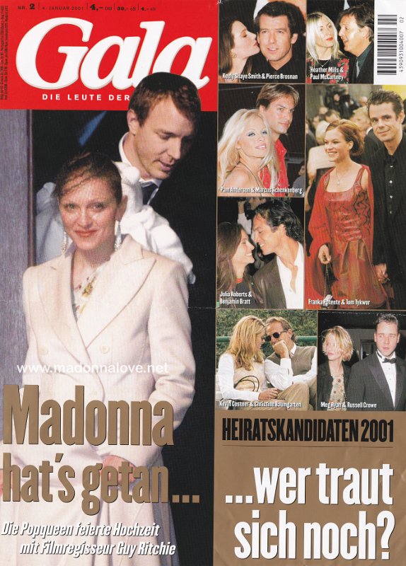 Gala January 2001 - Germany