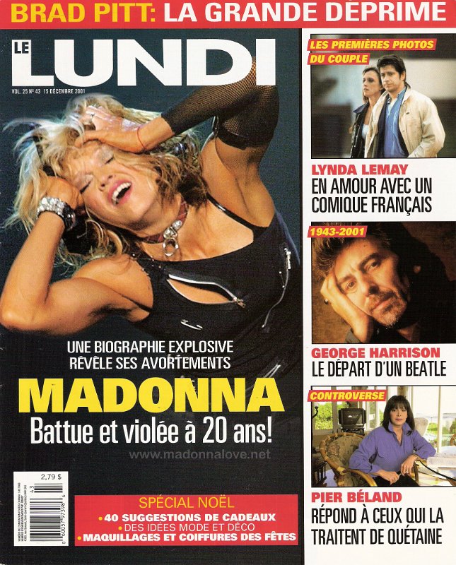 Le Lundi December 2001 - Canada
