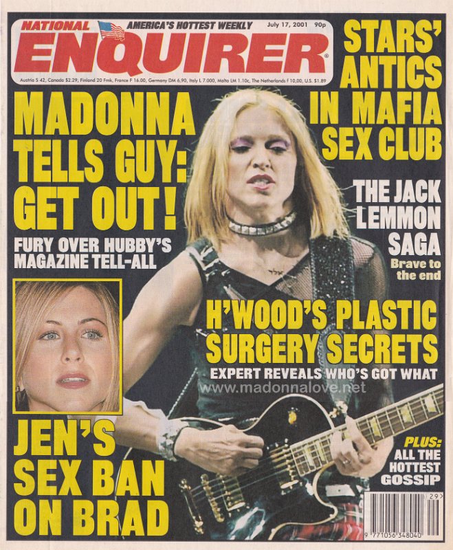 National Enquirer July 2001 - USA