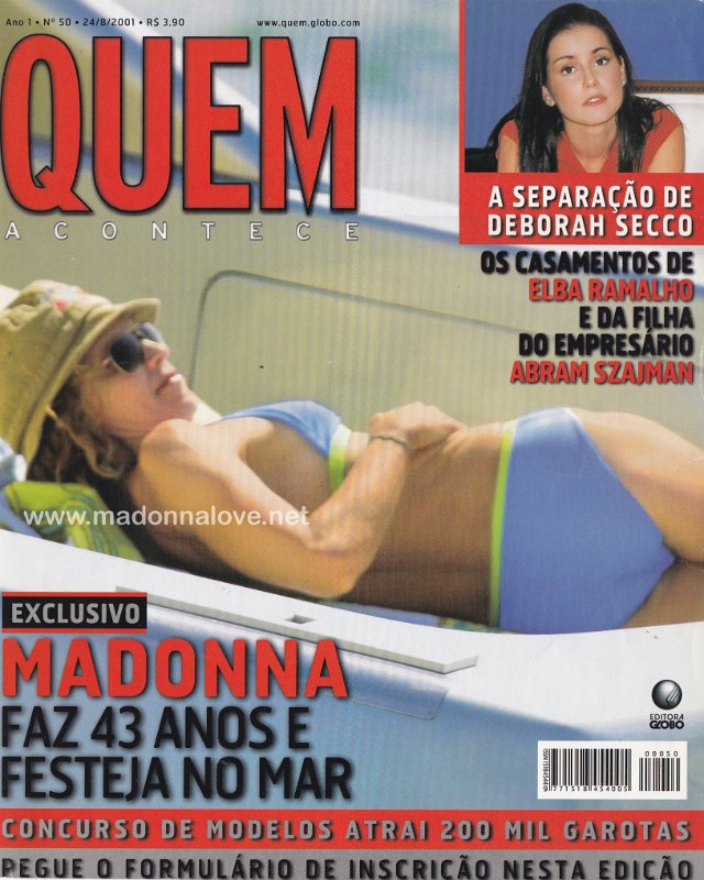 QUEM August 2001 - Brazil