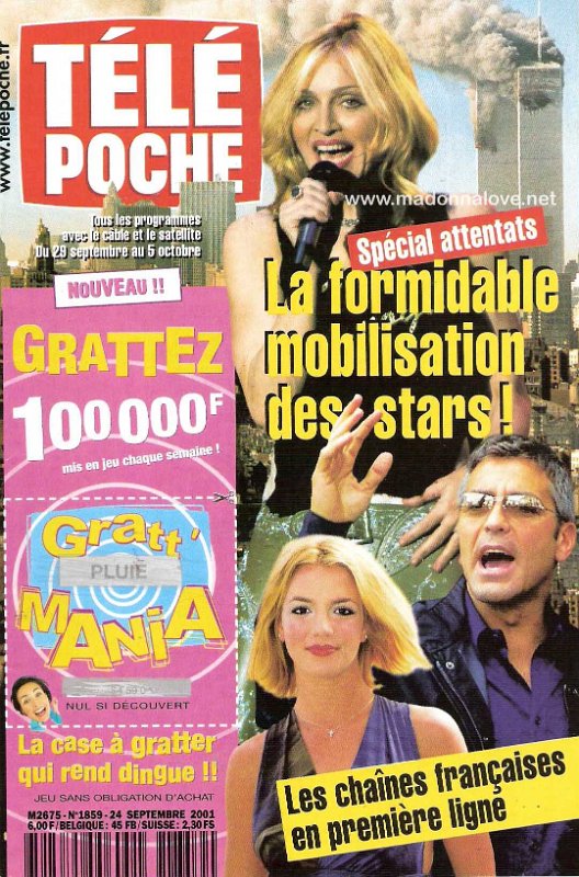 Tele Poche September-October 2001 - France