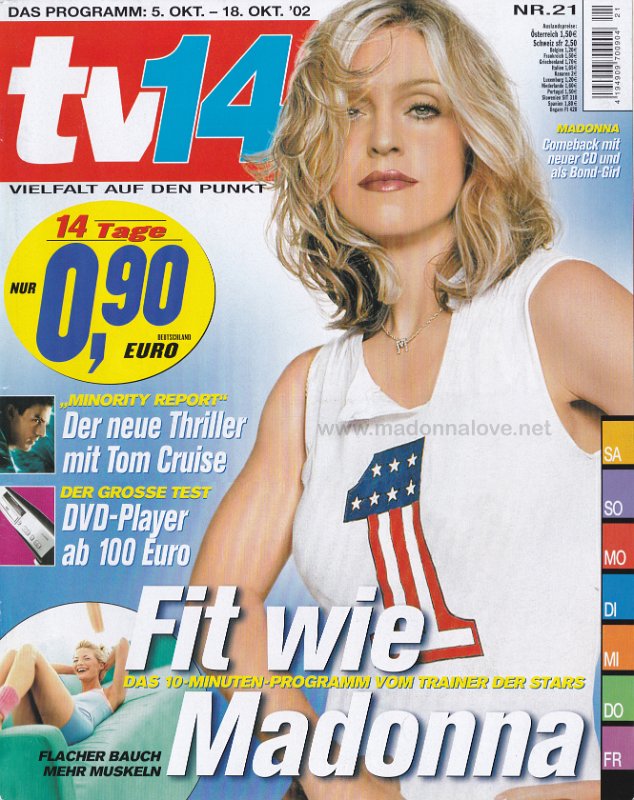 TV14 October 2001 - Germany