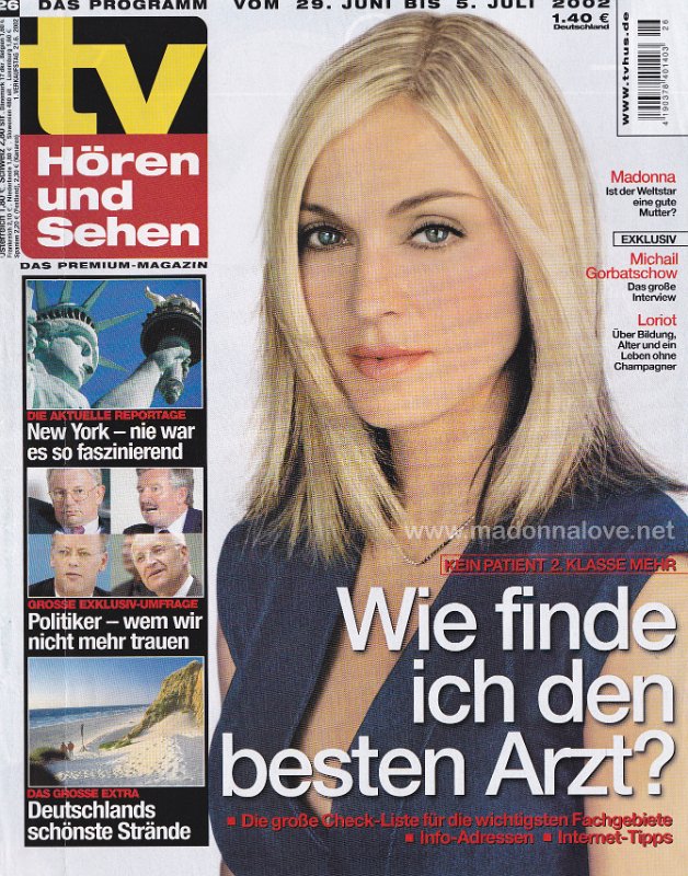 Tv horen und sehen June-July 2002 - Germany