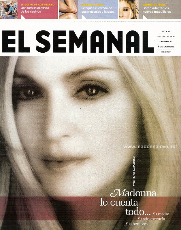 El semanal September 2003 - Spain