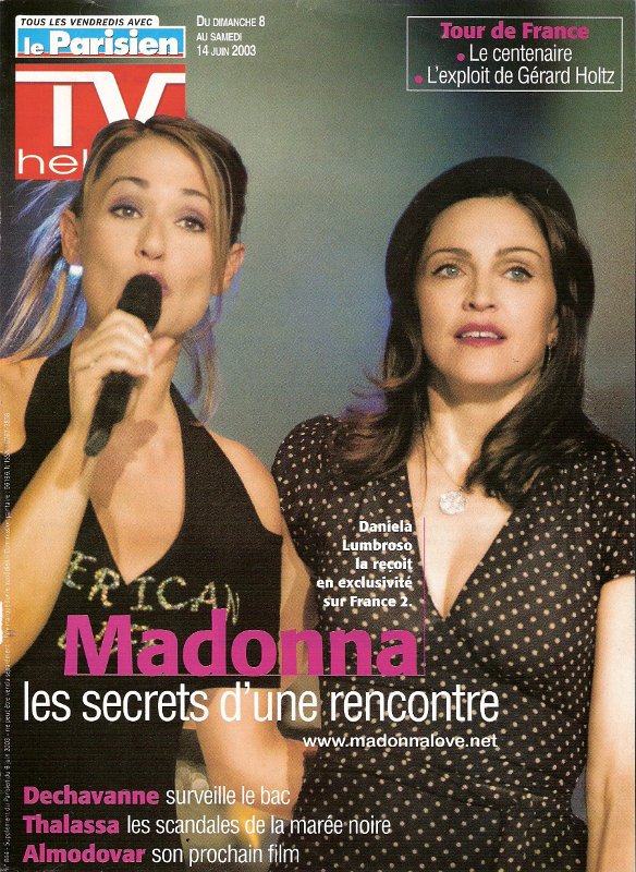 Le Parisien TV June 2003 - France