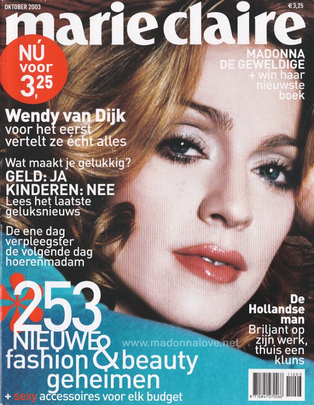 MarieClaire October 2003 - Holland