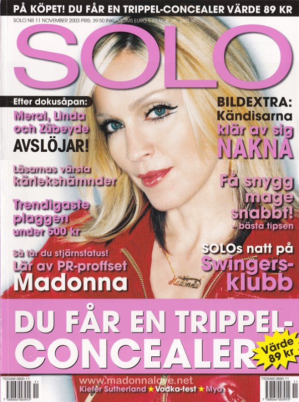 SOLO November 2003 - Sweden