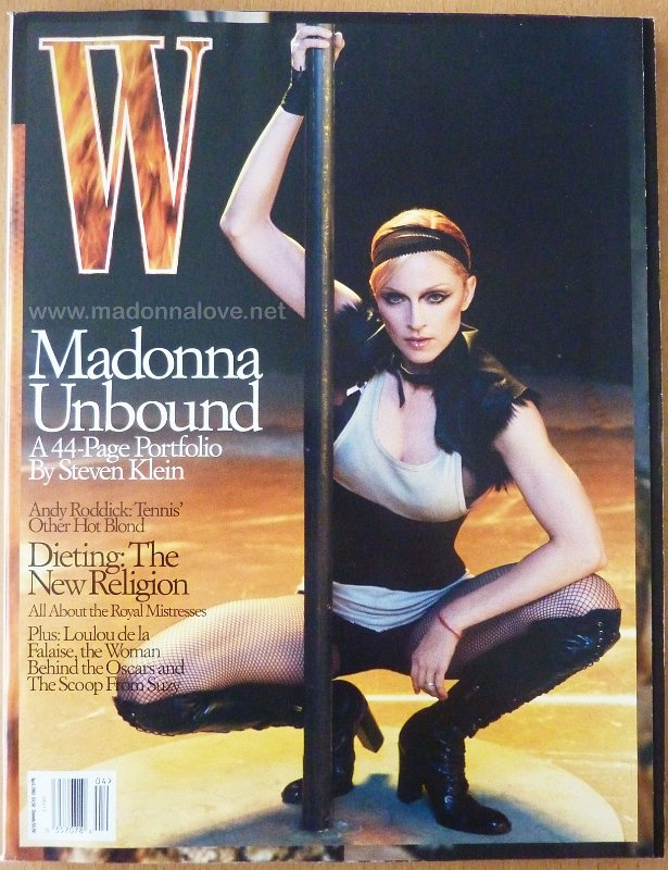 W magazine April 2003 - UK