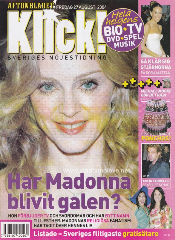 Klick! August 2004 - Sweden