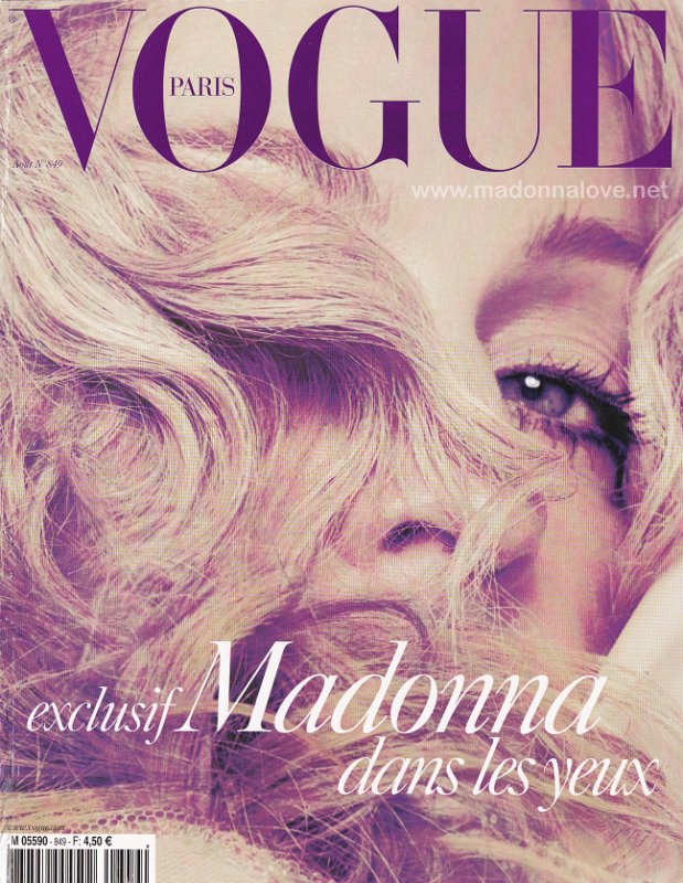 Vogue August 2004 - France