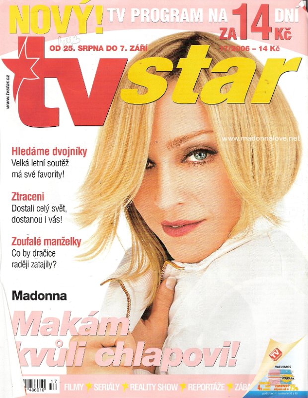 TV star September 2006 - Czech republic
