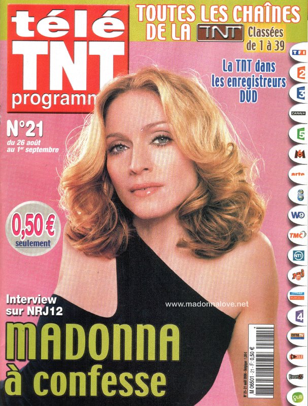 Tele TNT August-September 2006 - France