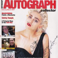 Autograph Collector February-March 2007 - USA