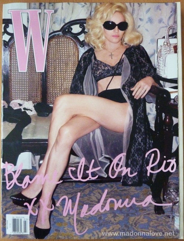 W magazine - March 2009 -  USA