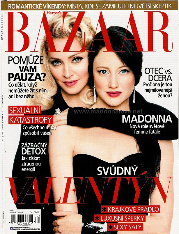 Harper's Bazaar January 2012 - Czech Republic
