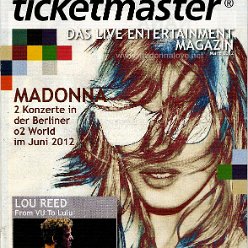 Ticketmaster March 2012 - Germany
