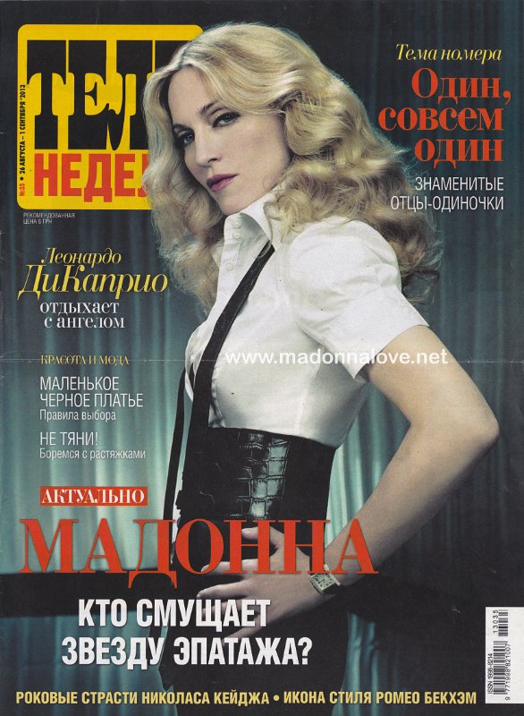 Tele Niedielia-TV week August 2013 - Ukraine