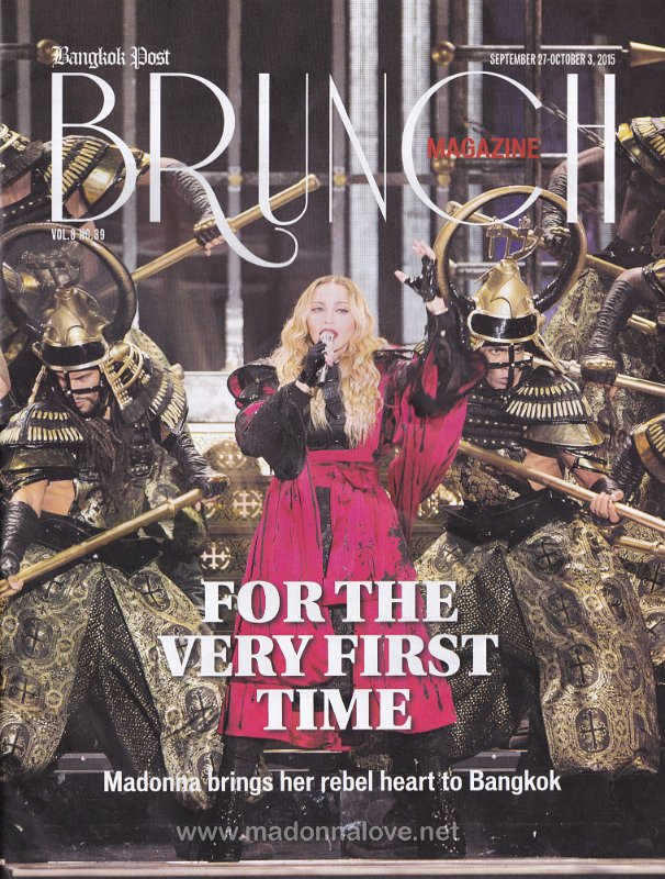 Bangkok post Brunch magazine September 2015 - Thailand