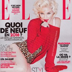 Elle December 2015 - France