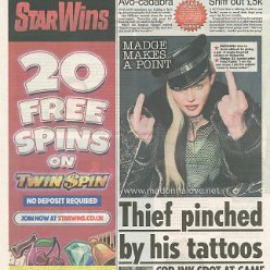 2022 - February - Daily Star - Madge makes a point - UK
