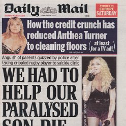 Daily Mail - 18 October 2008 - UK