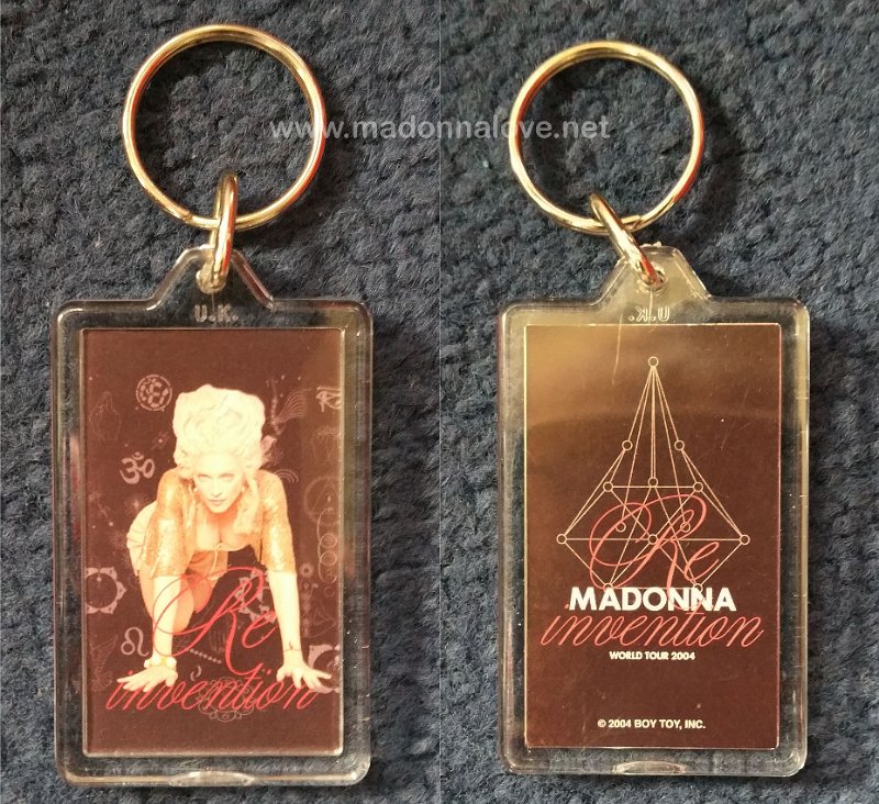 2004 - Re-invention tour merchandise - Keychain