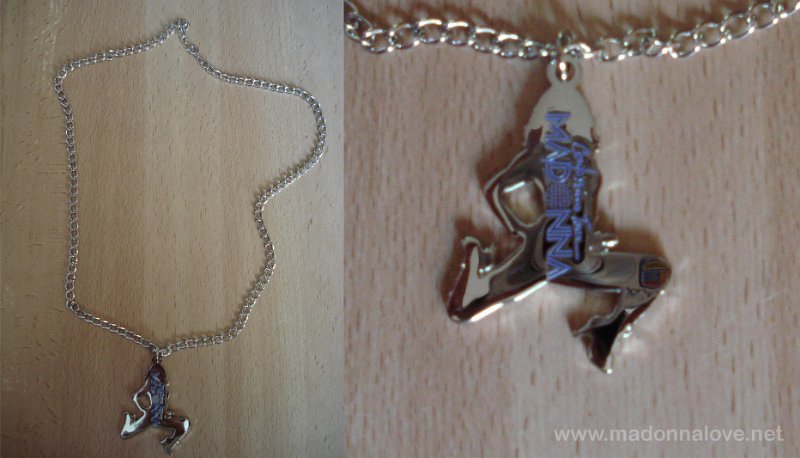2006 - Confessions tour merchandise - Necklace silhouette