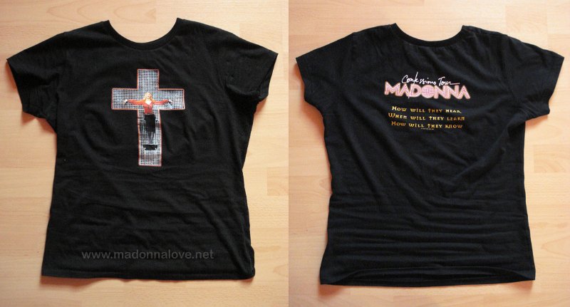 2006 - Confessions tour merchandise - T-shirt (3)